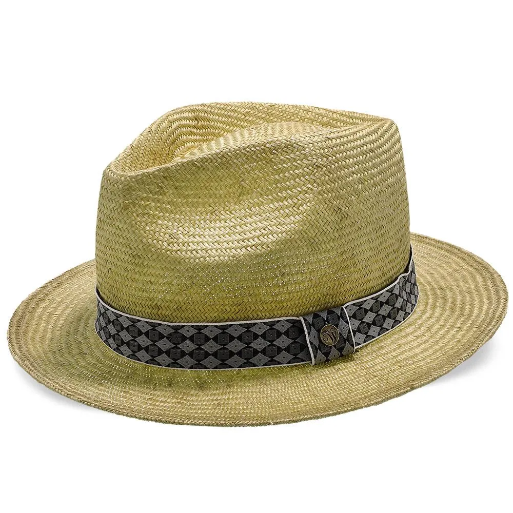 Midnight Luxe - Walrus Hats Natural Sisal Straw Fedora Childs Hat