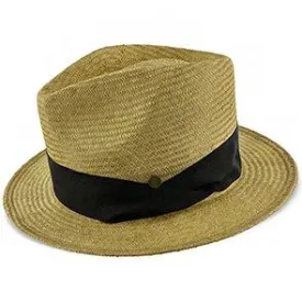 Midnight Luxe - Walrus Hats Natural Sisal Straw Fedora Childs Hat