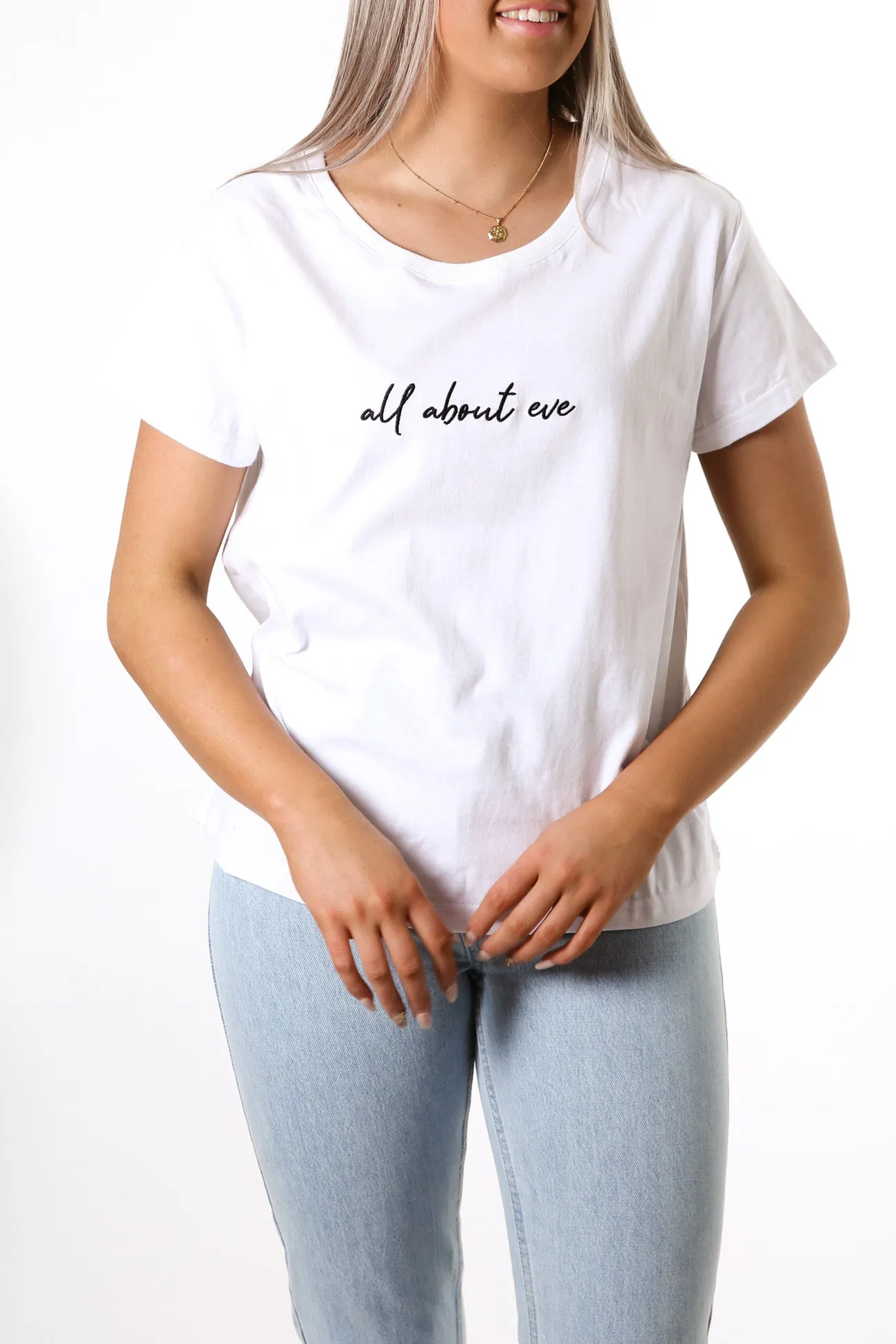 Mika Relaxed Tee White