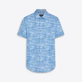 MILES Abstract Print OoohCotton Short Sleeve Shirt