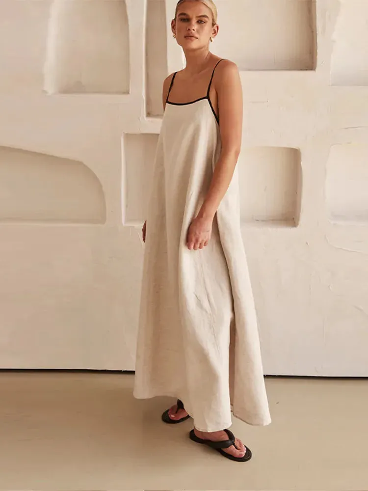 Milos - Linen maxi dress