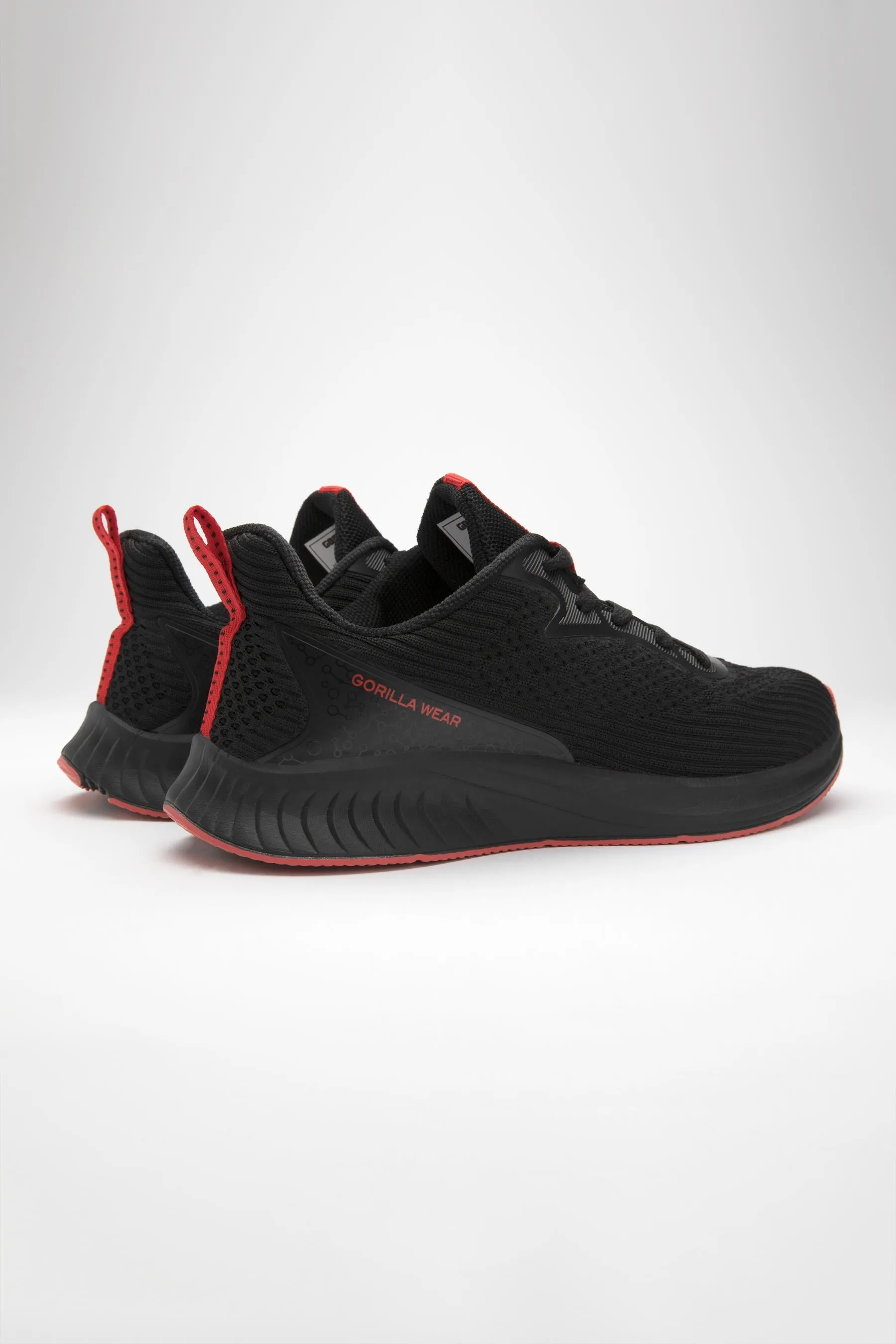 Milton Training Shoes - Black/Red