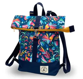 Mini Brightday Backpack - Otomi Dark