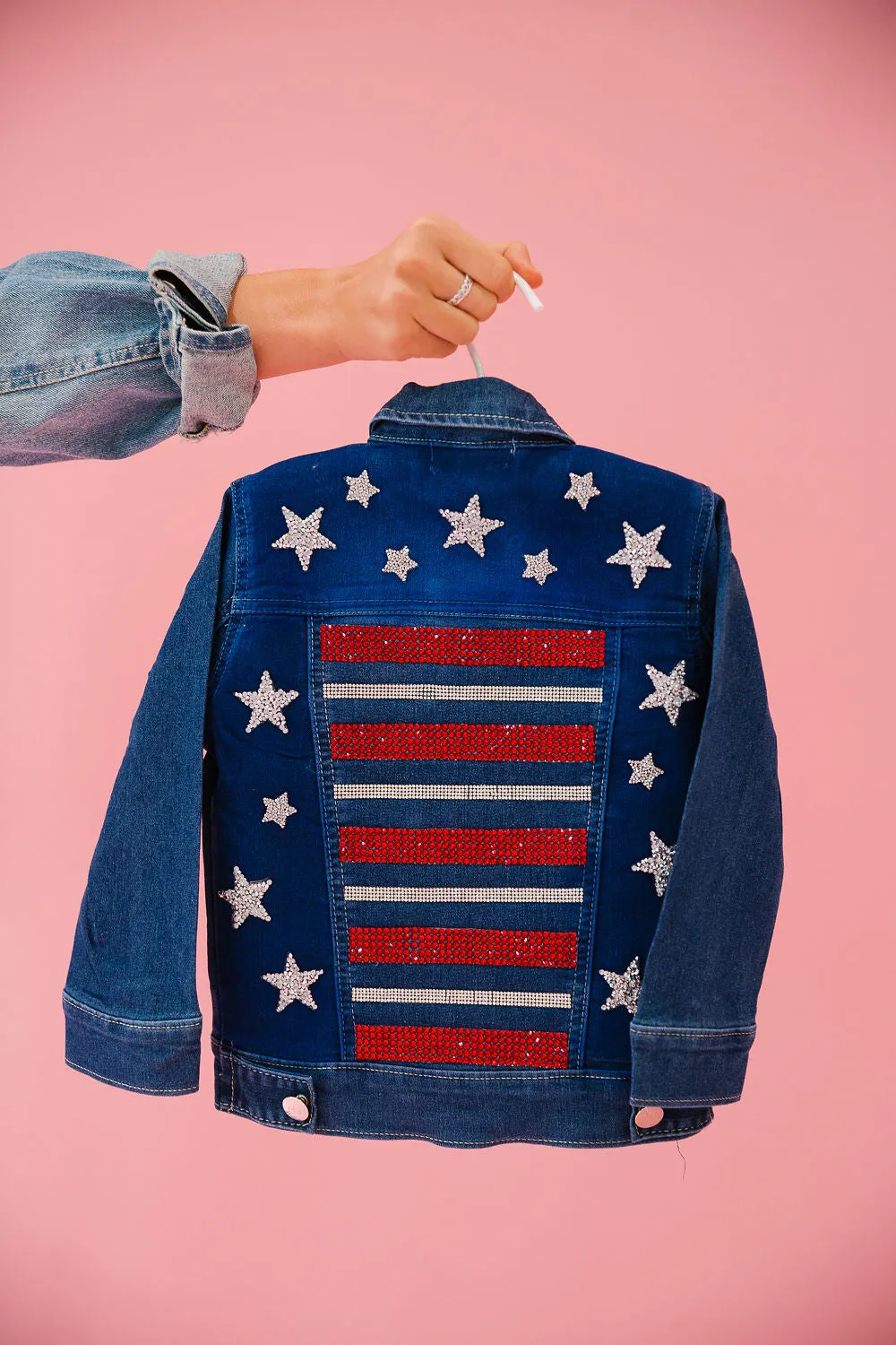 MINI KIDS PROUD TO BE USA DENIM JACKET