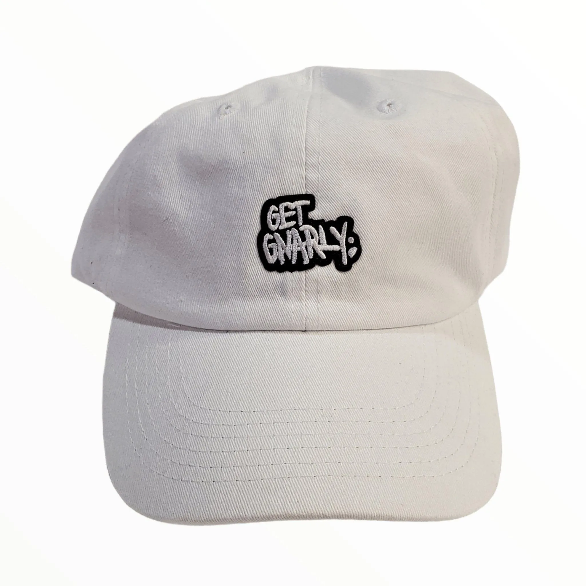 Mini Logo Dad Hat White