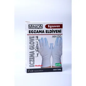 Minion Eczema Cotton (M) Gloves 1 BX