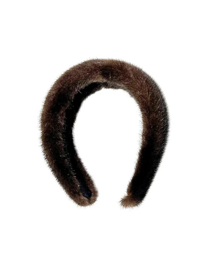 Mink Fur Hairbands