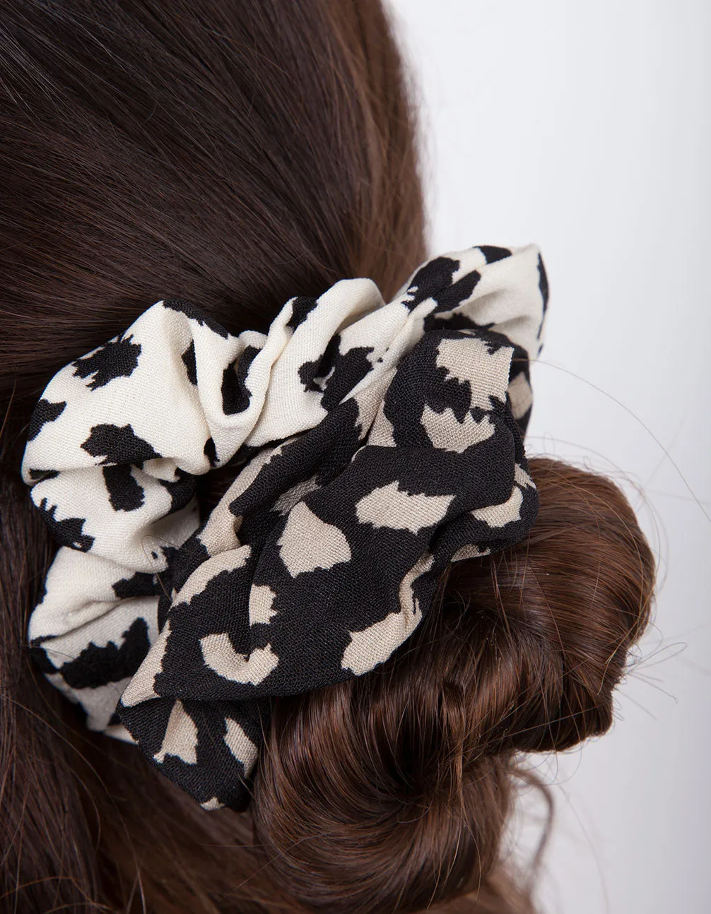 Mixed Leopard Scrunchie Pack