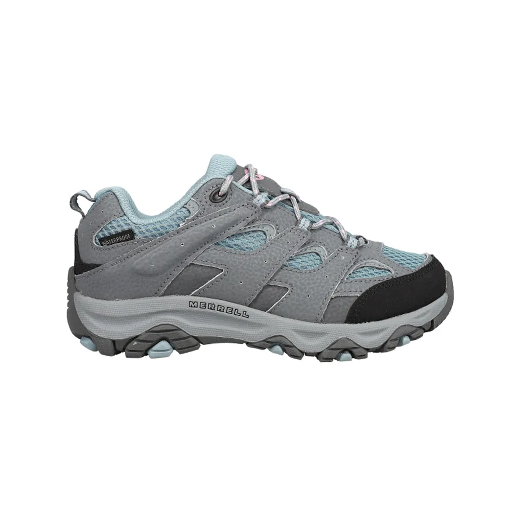 Moab 3 Low WTRPF Hiking Shoes (Big Kid)