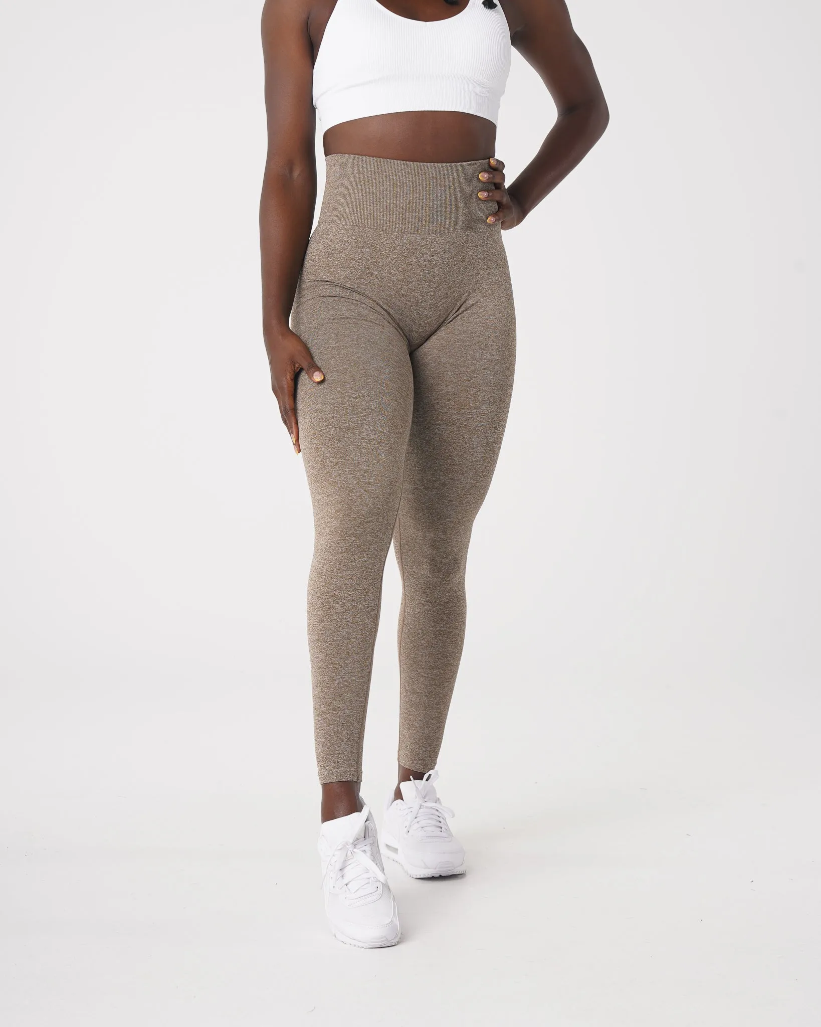 Mocha Scrunch Seamless Leggings