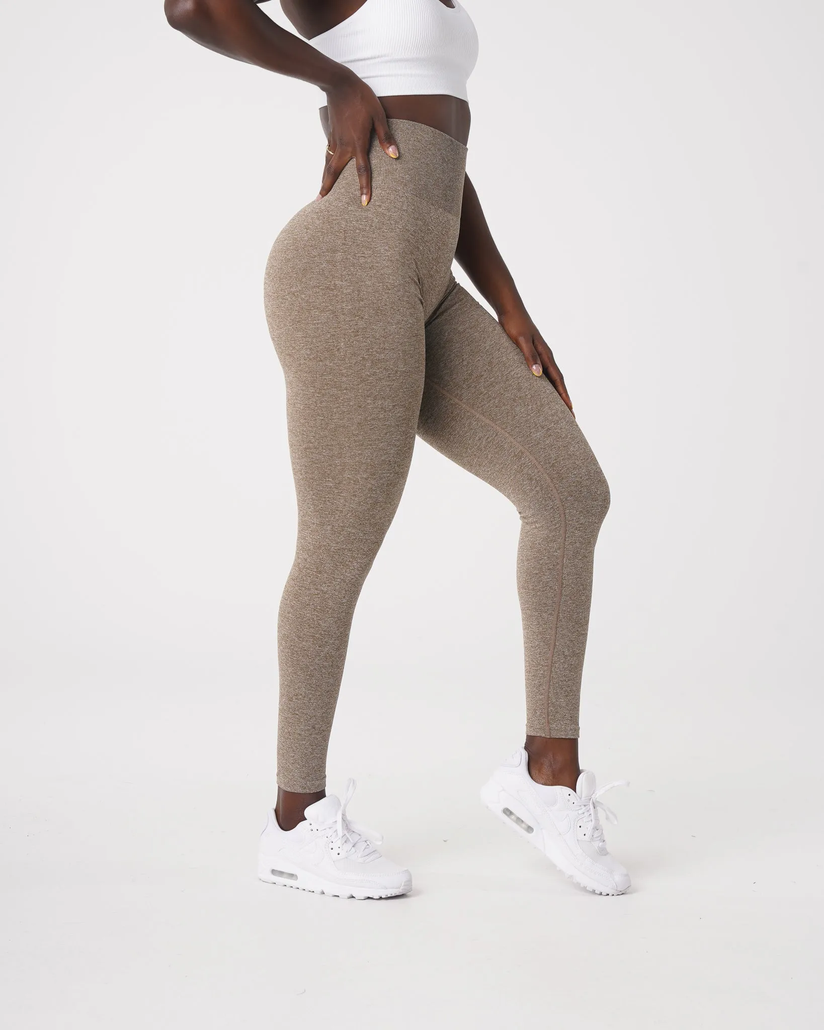 Mocha Scrunch Seamless Leggings