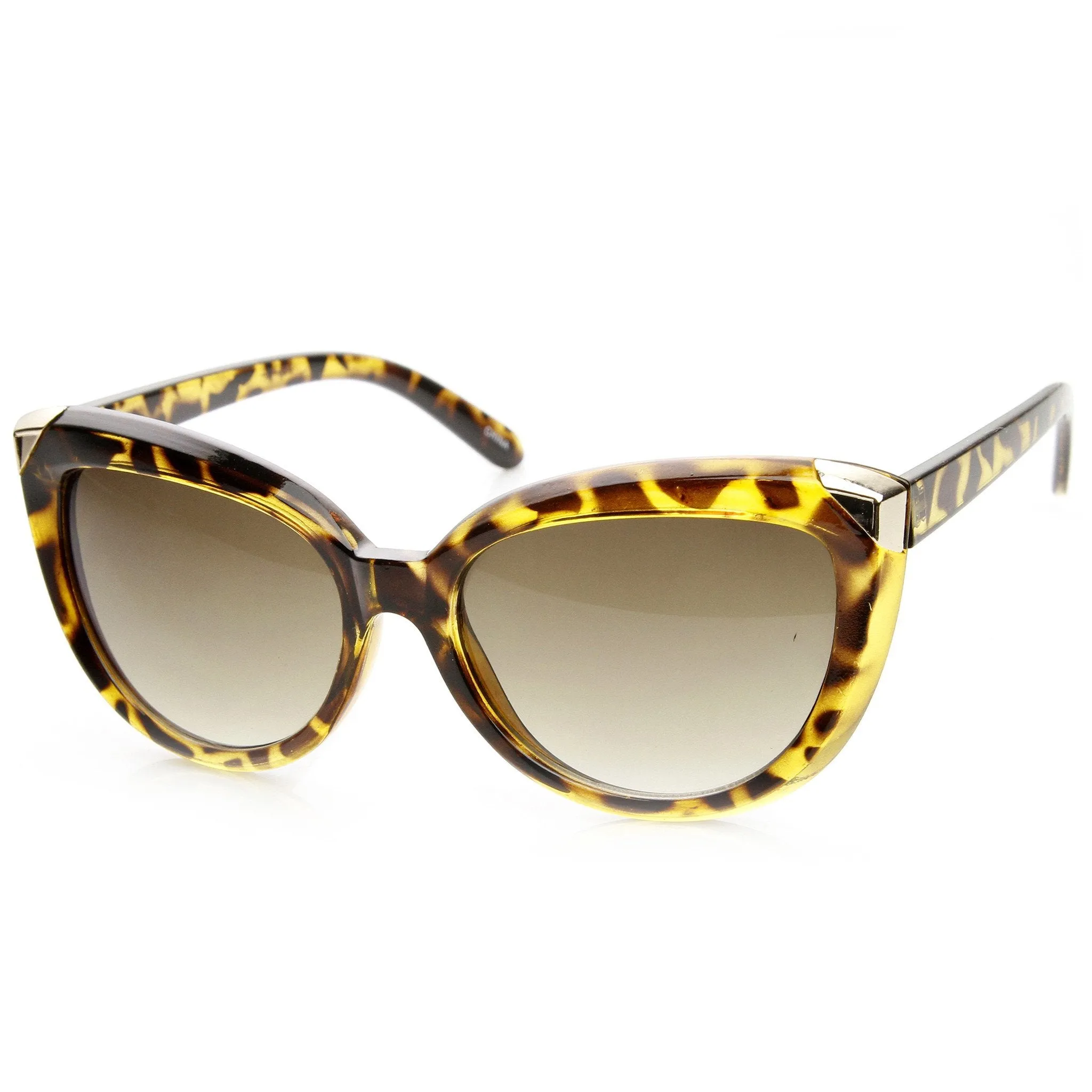 Mod Retro Oversize Bold Cat Eye Womens Fashion Sunglasses 9224