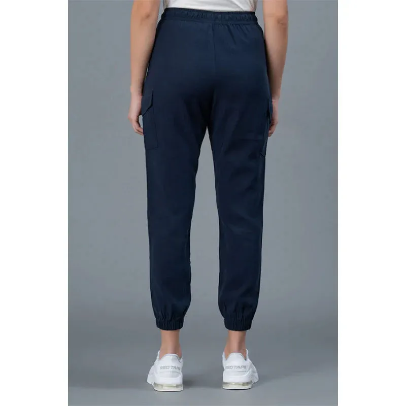 Mode by RedTape Smart Fit Cargo Joggers for Women | Solid Pattern Joggers for Women