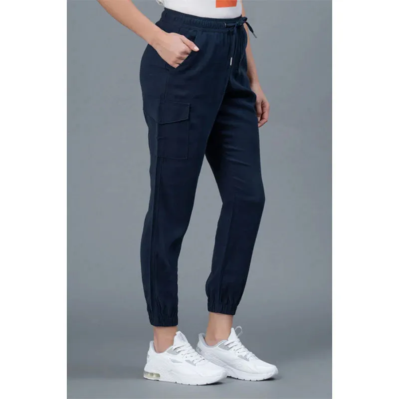 Mode by RedTape Smart Fit Cargo Joggers for Women | Solid Pattern Joggers for Women