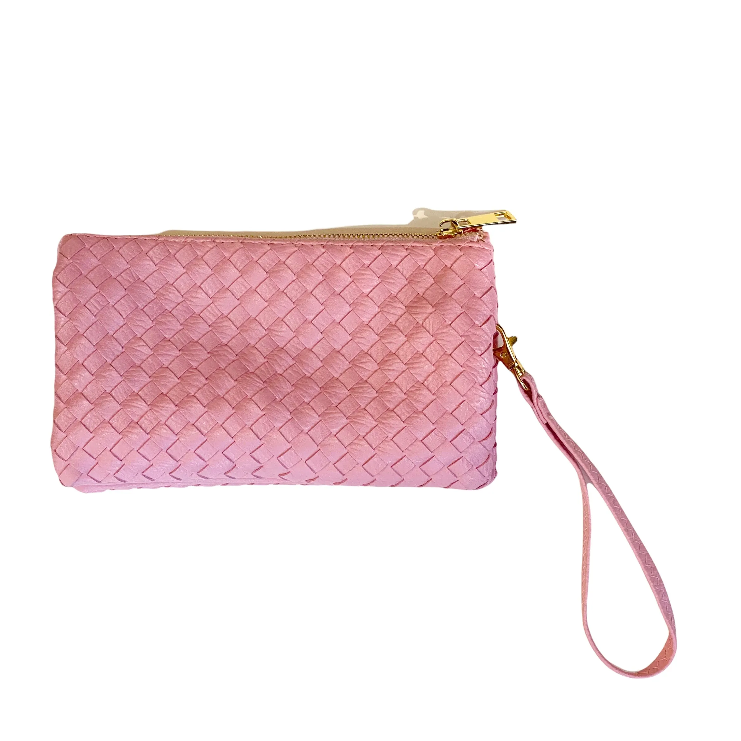 Molly Basket Woven Wallet Clutch Crossbody Handbag