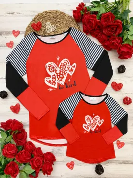 Mommy and Me Be Kind Raglan Top