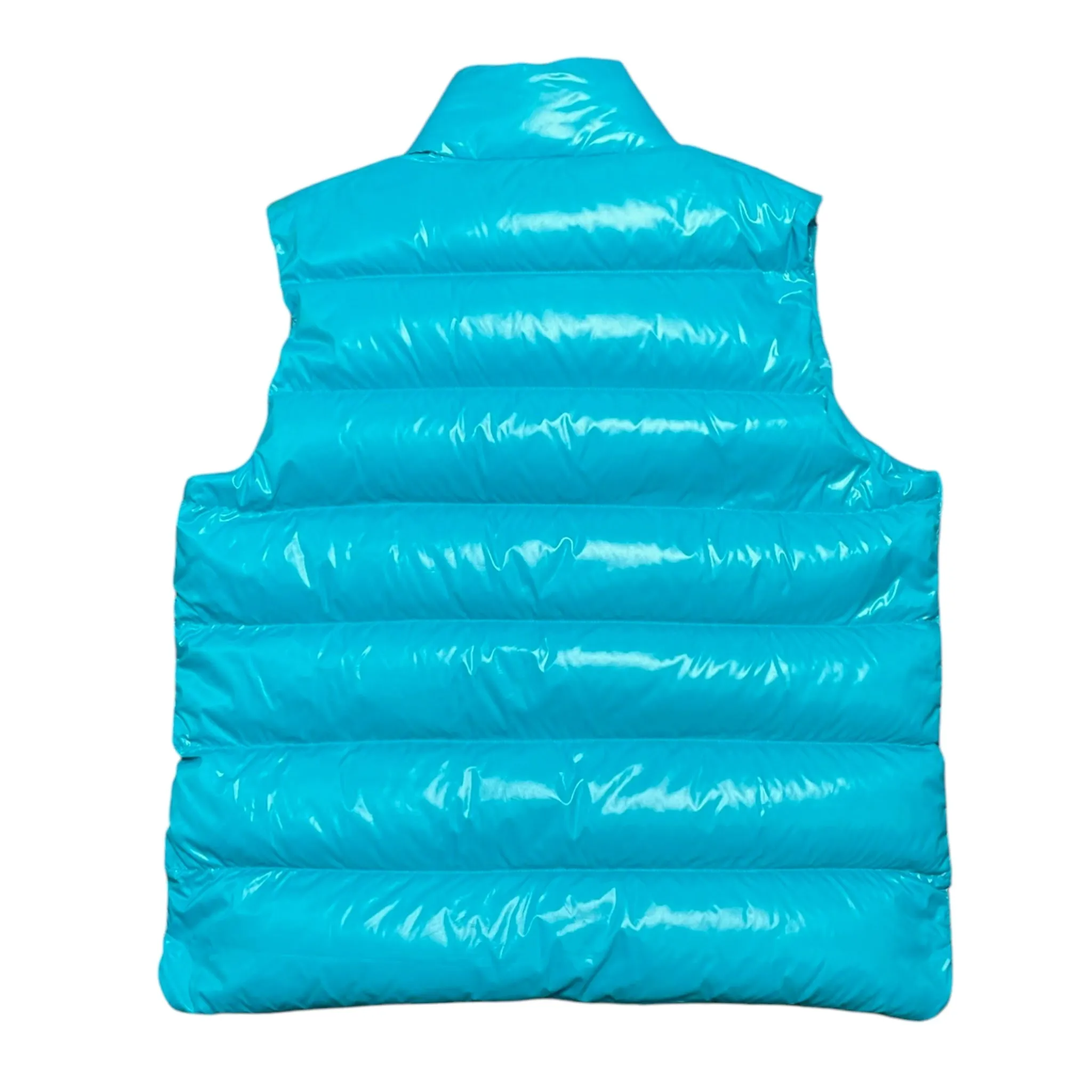 Moncler Tibb Gillet Down Vest Teal Pre-Owned