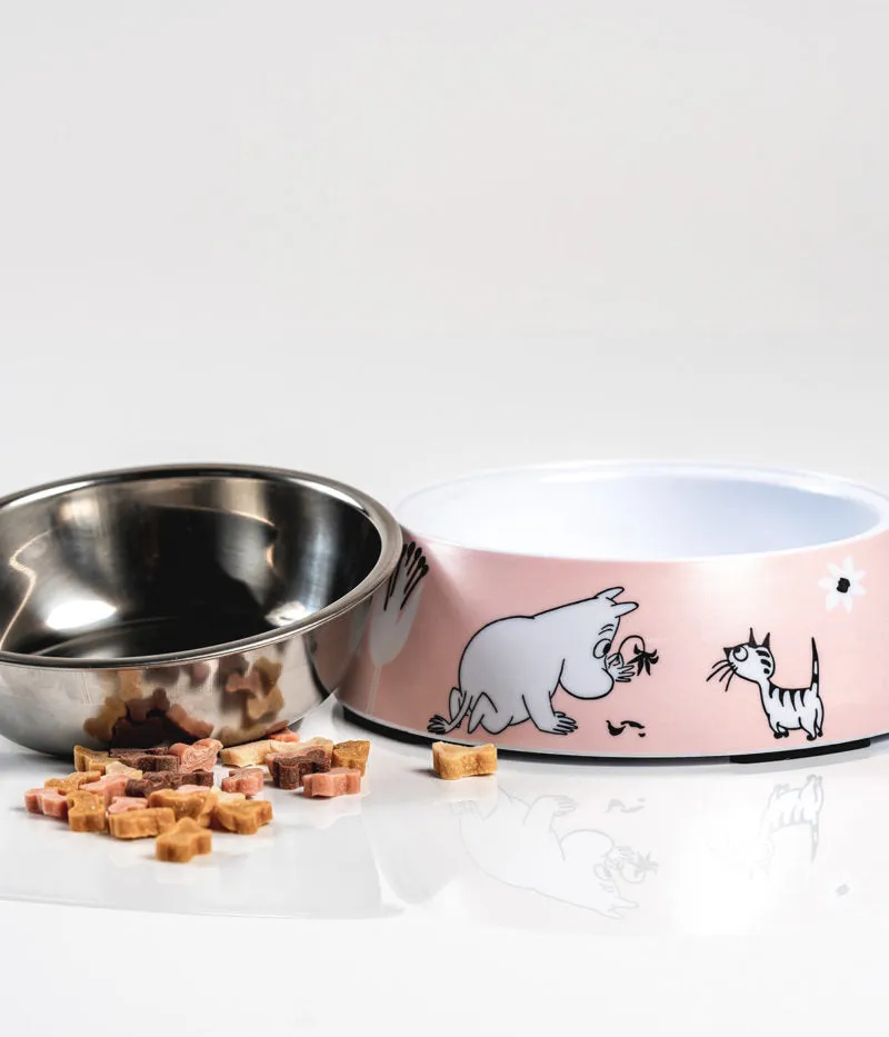 Moomin Pets bowl - S (pink)