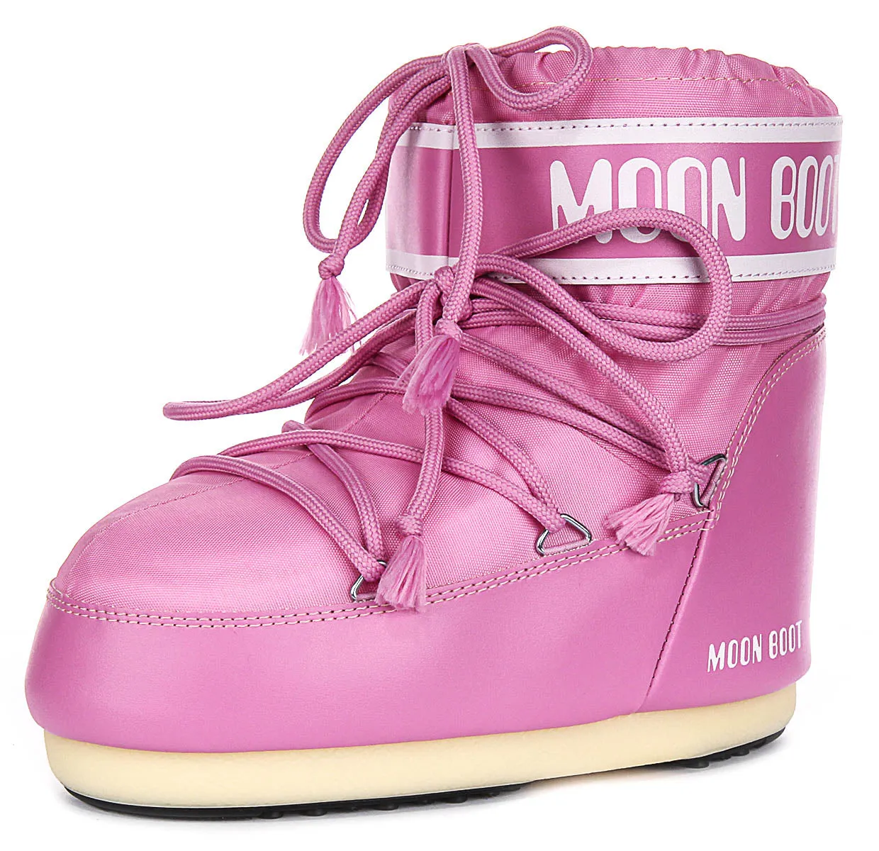 Moon Boot Icon Low Nylon In Pink For Women