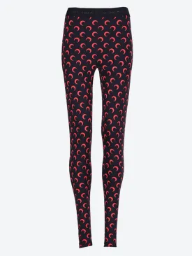 Moon printed stirrup leggings