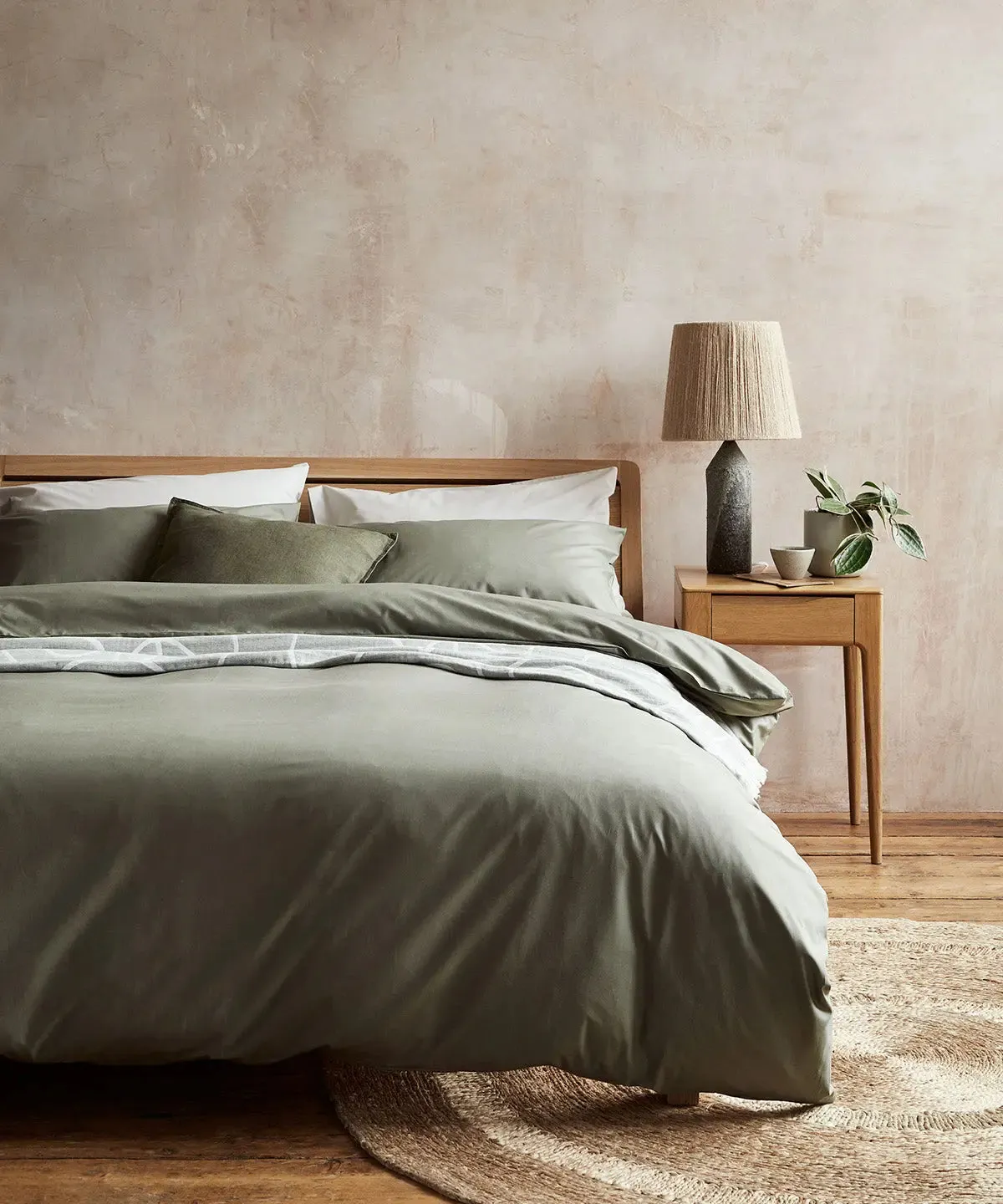 Moss Tencel Cotton Duvet Cover