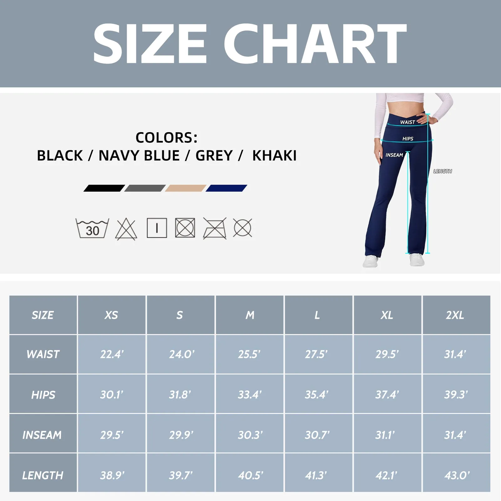 MOTEEPI Flare Leggings with Pockets High Waist Yoga Pants Crossover Bootcut Yoga Pants Stretchy