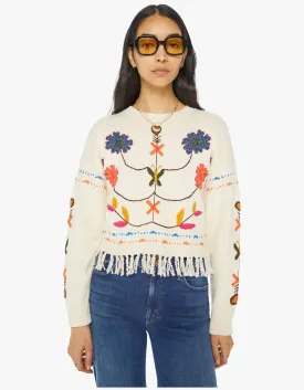 Mother Denim Itsy Jumper Fringe Little Trinket