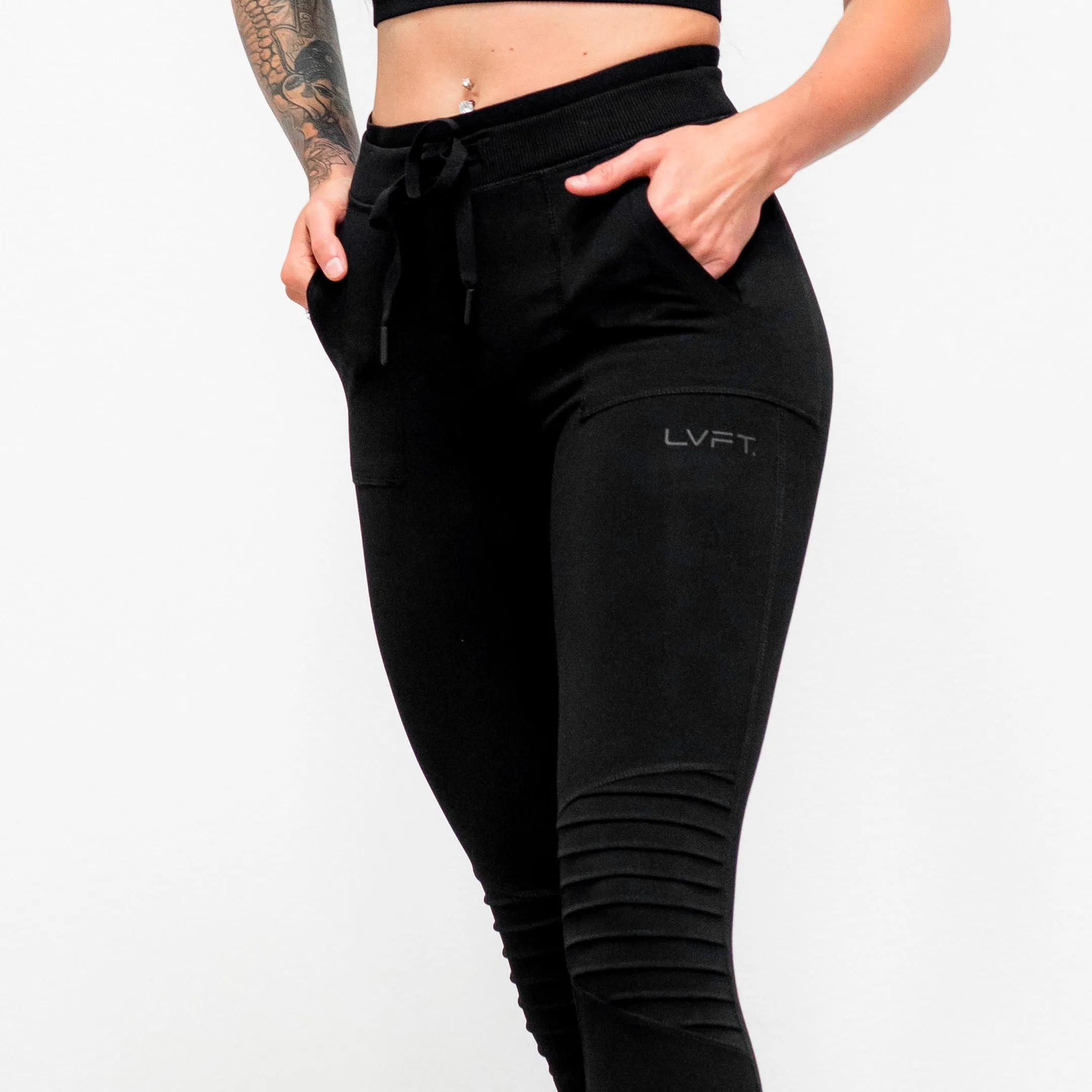 Moto Leggings - Black