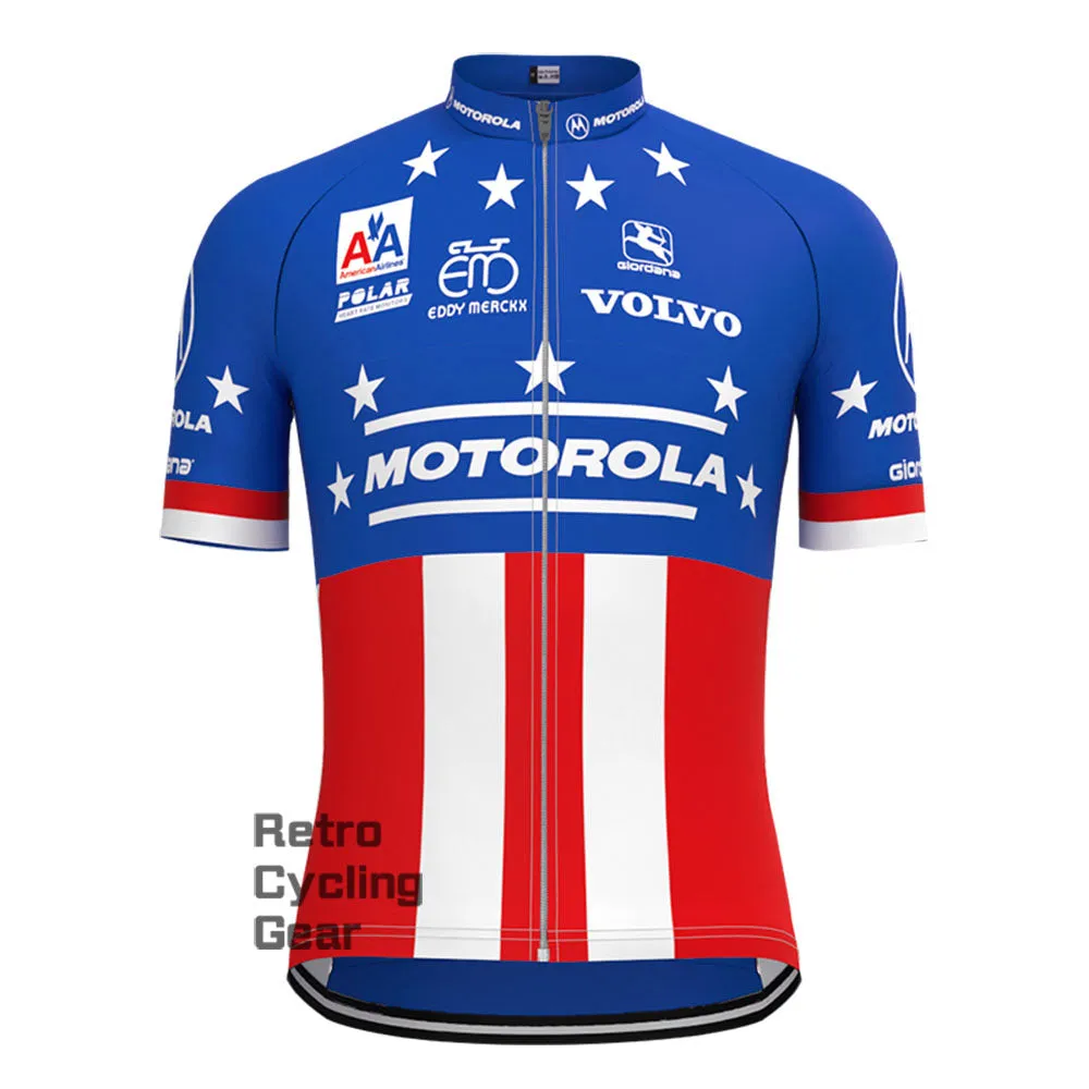 MOTOROLA Retro Long Sleeve Cycling Kits