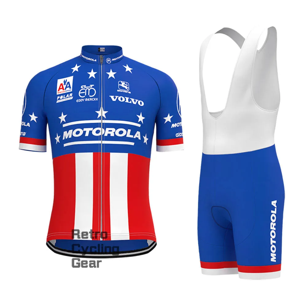 MOTOROLA Retro Long Sleeve Cycling Kits