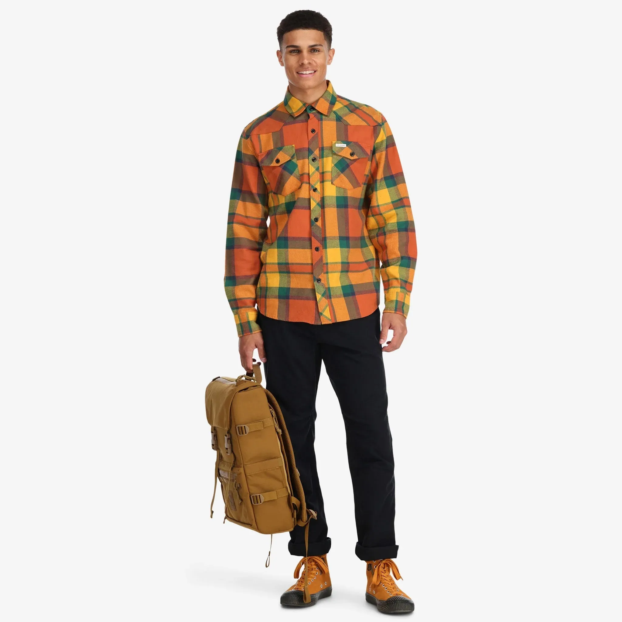 Mountain Plaid Flannel Shirt - Topo Designs 