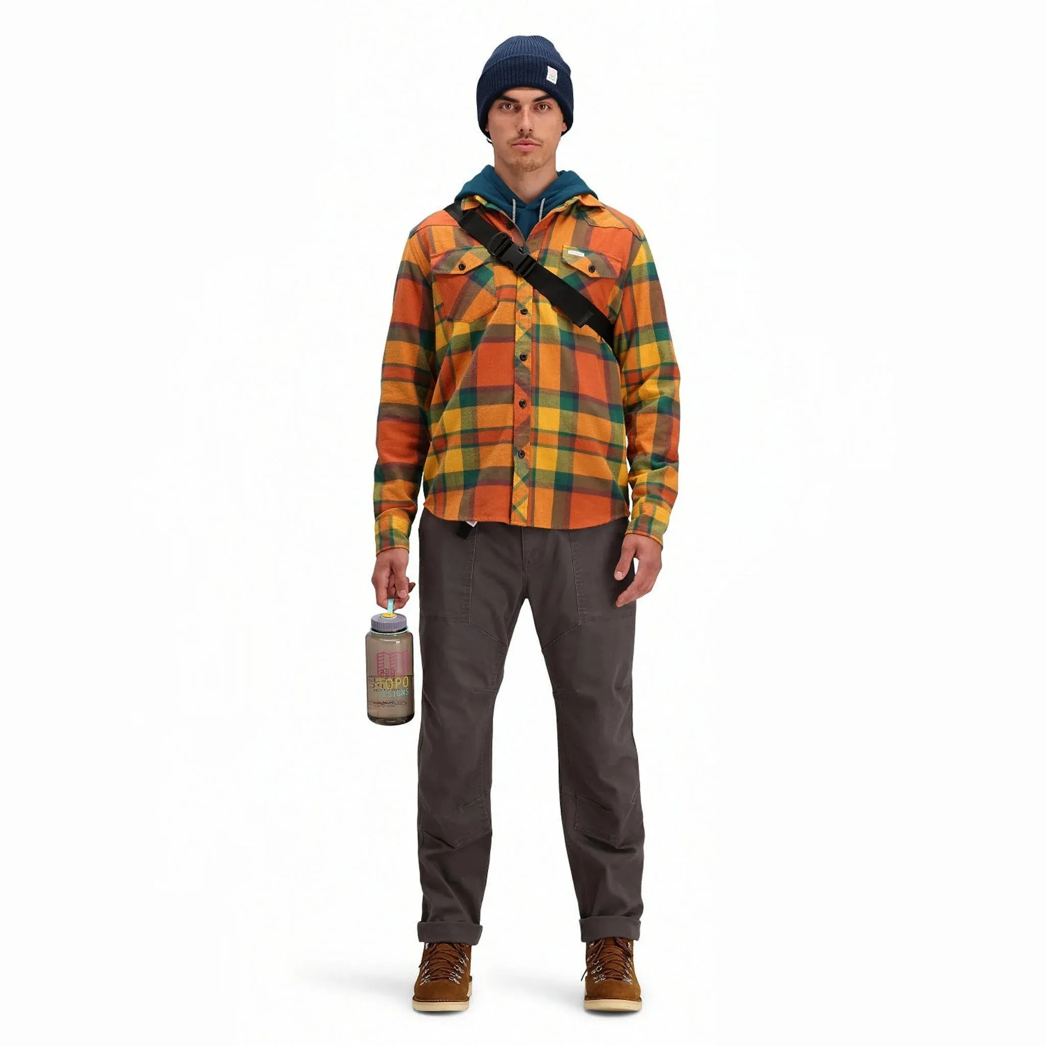 Mountain Plaid Flannel Shirt - Topo Designs 