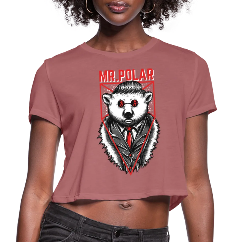 Mr. Polar Women's Cropped T-Shirt