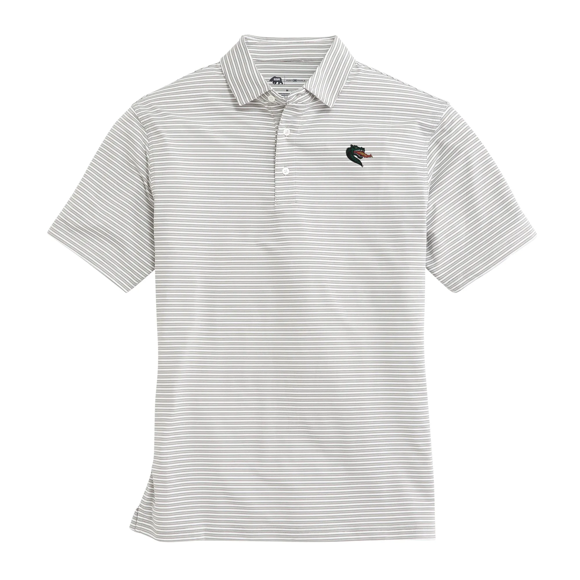 Mulligan Stripe UAB Performance Polo