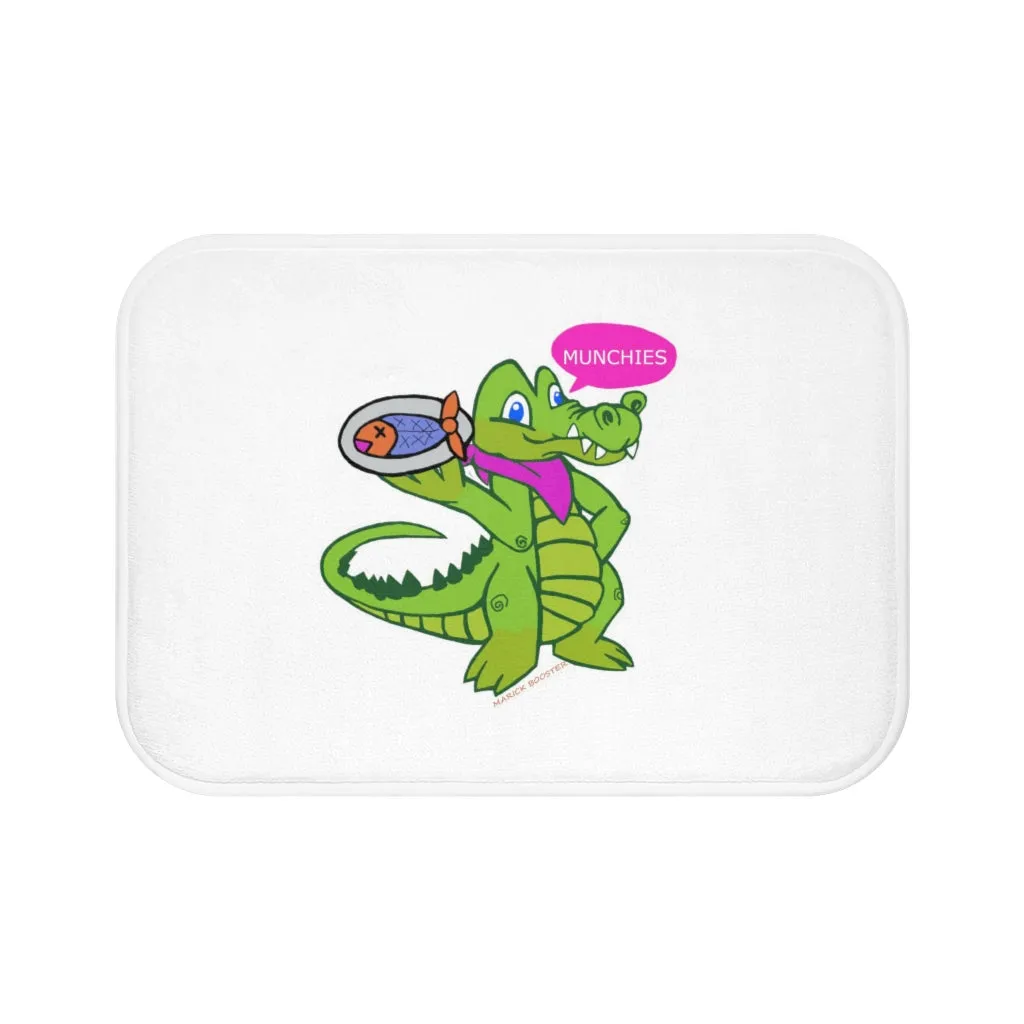 Munchies the Crocodile Bath Mat