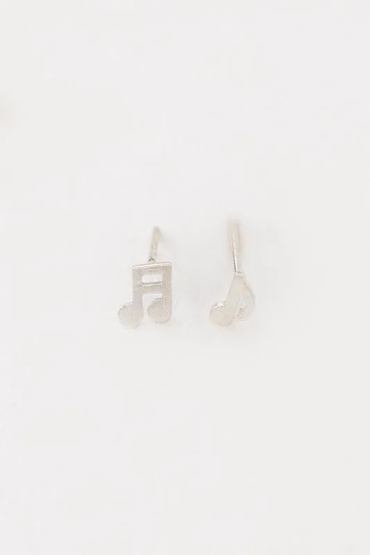 Musical Note Earrings