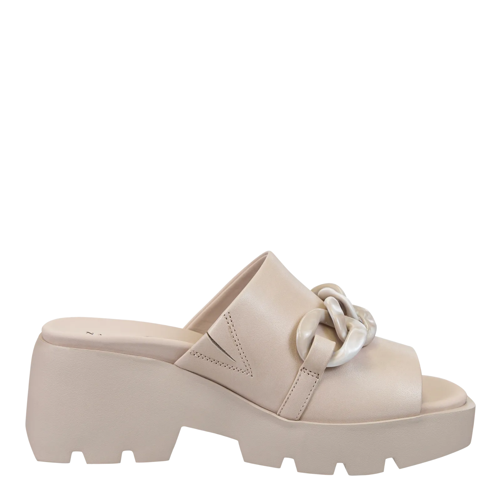 NAKED FEET - ISO in BEIGE Platform Sandals