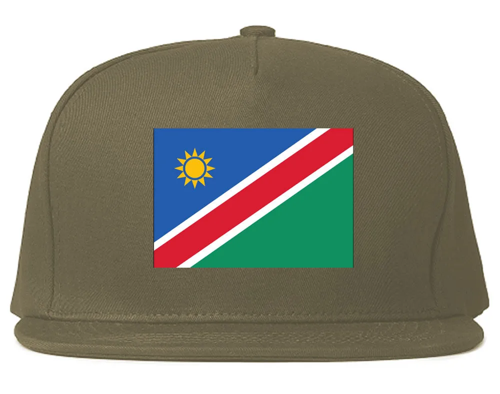 Namibia Flag Country Printed Snapback Hat Cap