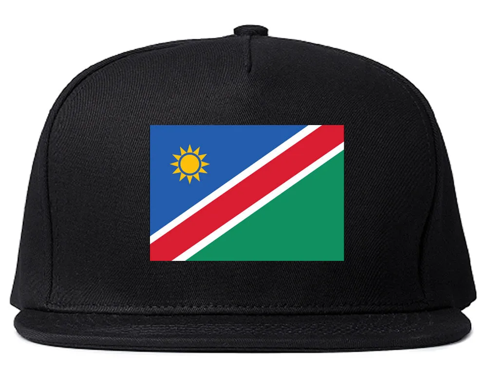 Namibia Flag Country Printed Snapback Hat Cap