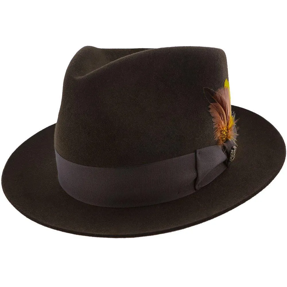 Naples - Biltmore Fur Felt C-Crown Fedora Hat - BF4240