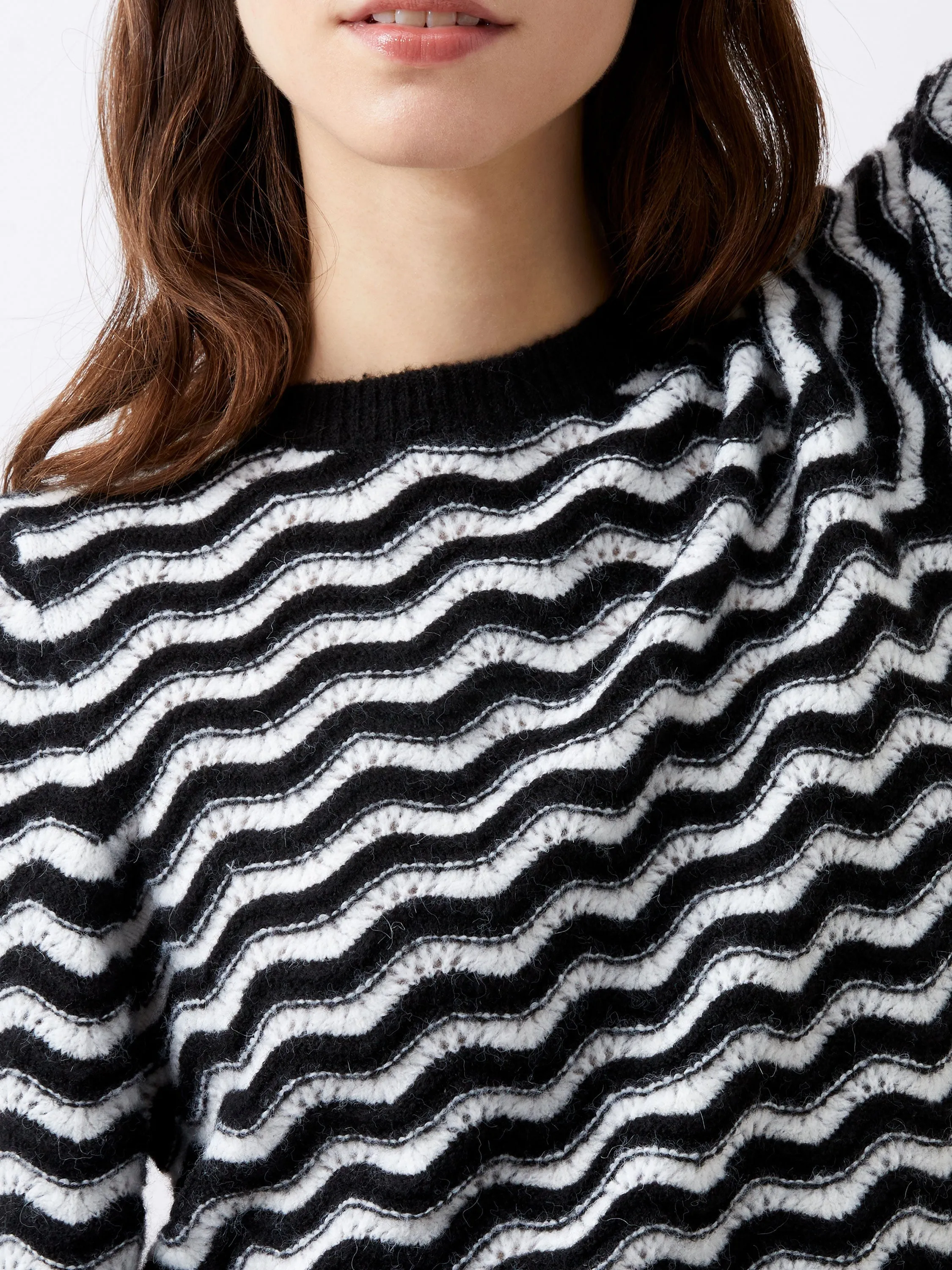 Natasha Recycled Scallop Jumper