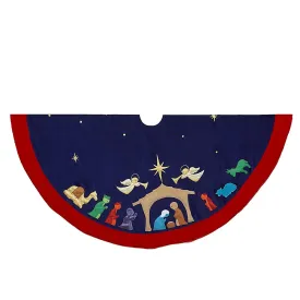 Nativity Tree Skirt 52",  C1302