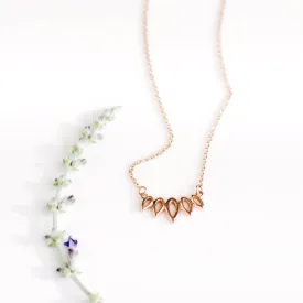 Nature Inspired Leaf Necklace