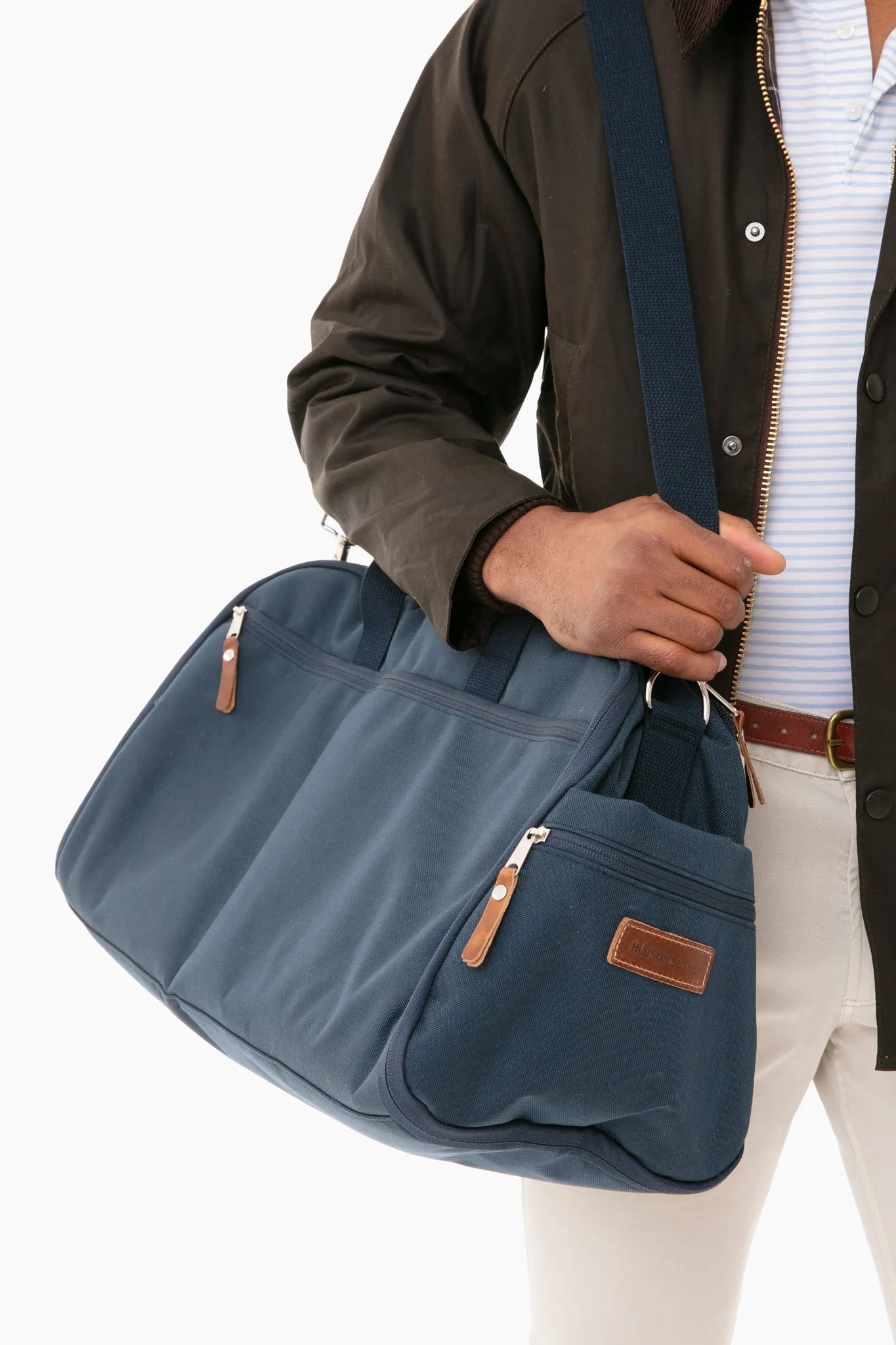 Navy Garment Weekender Duffel