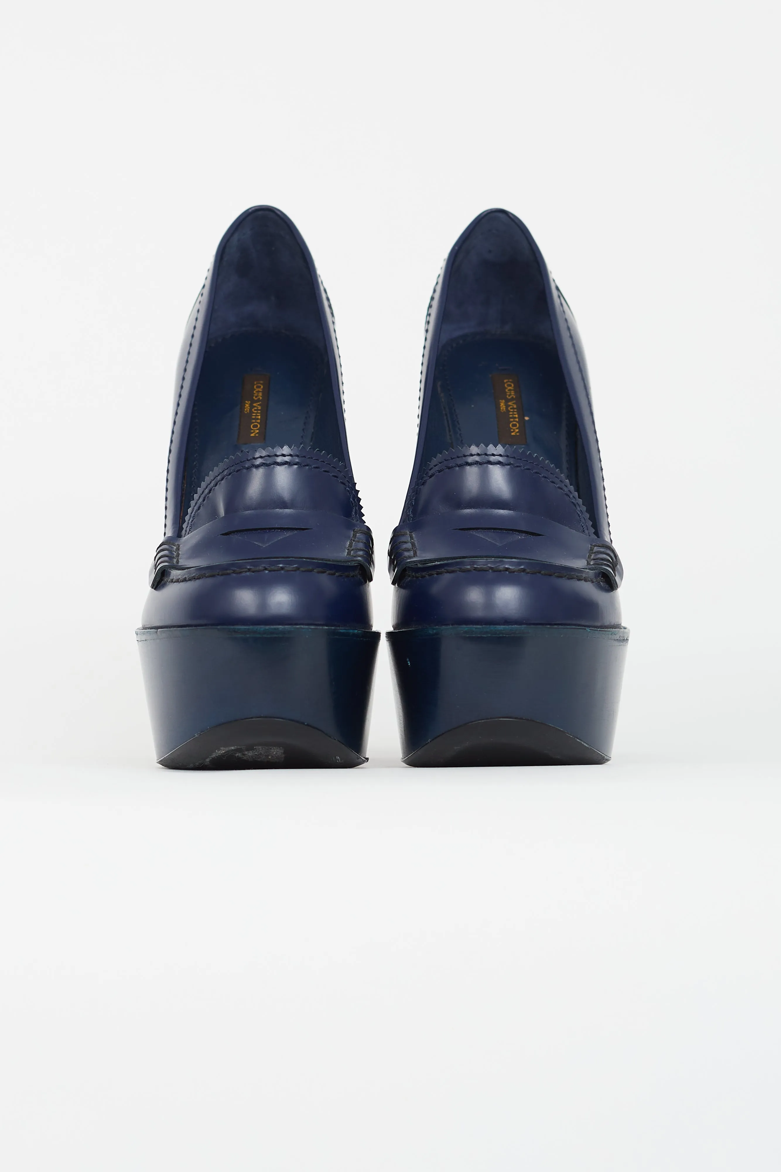 Navy Patent Platform Wedge