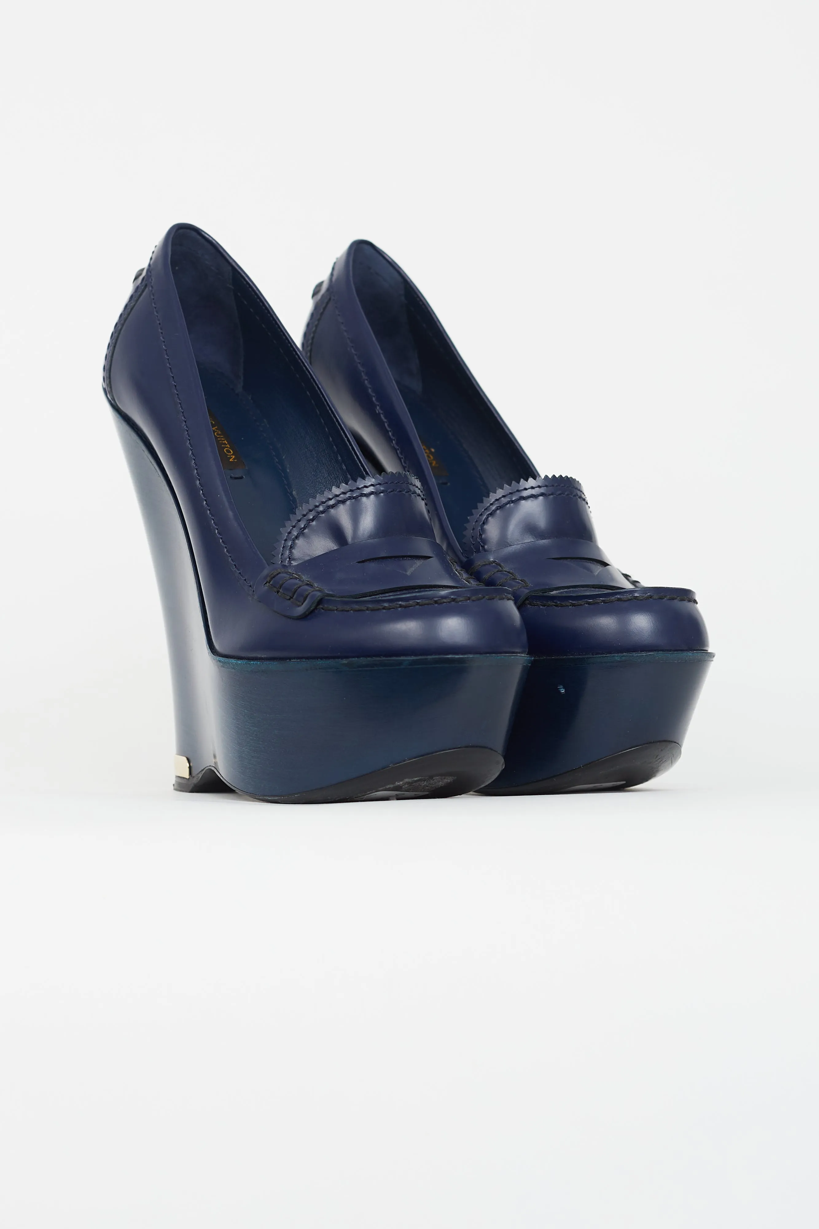 Navy Patent Platform Wedge