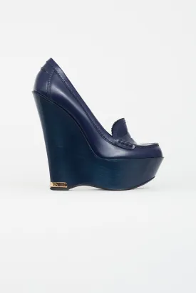 Navy Patent Platform Wedge