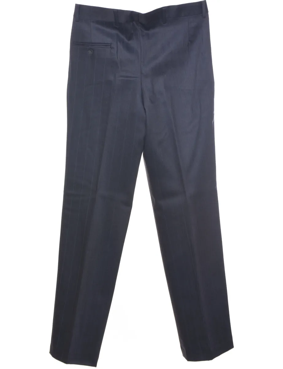 Navy Trousers - W31 L32