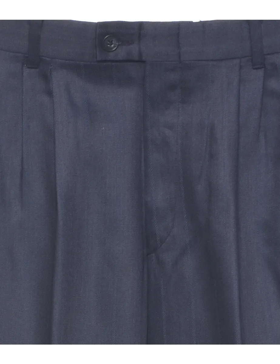 Navy Trousers - W31 L32