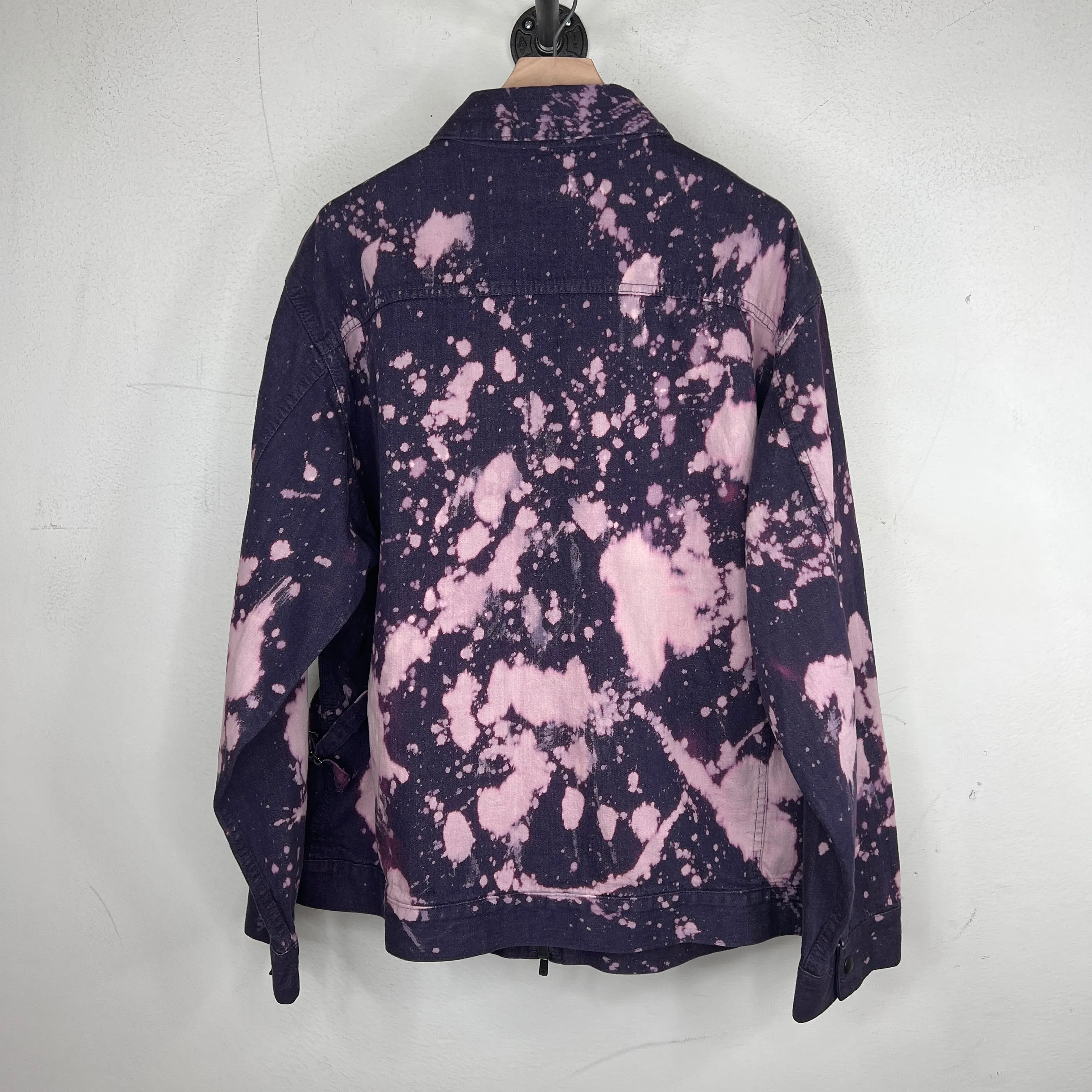 Needles Bleached Purple Denim Jacket